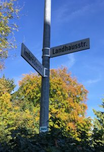 Ecke Imbröderstraße/Landhausstraße